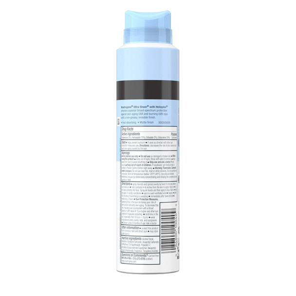 Neutrogena Ultra Sheer Body Mist Full Reach Sunscreen Spray Broad Spectrum SPF 70 5 oz