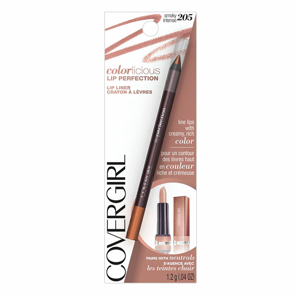 COVERGIRL Colorlicious LipPerfection Lip Liner Smoky, .04 oz (packaging may vary)