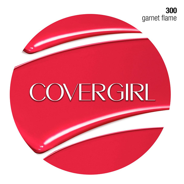 COVERGIRL Colorlicious Rich Color Lipstick Garnet Flame 300, .12 oz (packaging may vary)