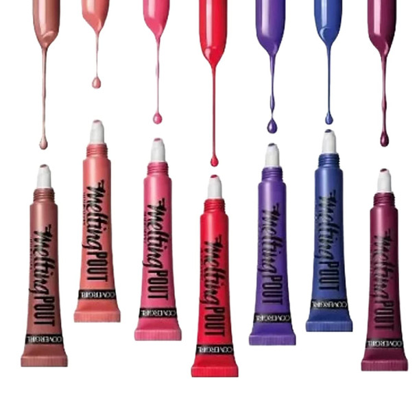 Pack of 2 CoverGirl Melting Pout Gel Liquid Lipstick, Gelebrity 100