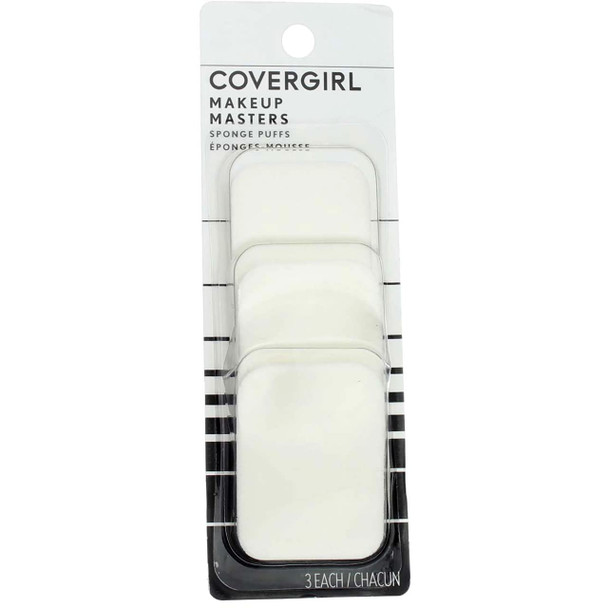 Cg Makup Master Sponge Pu Size 1 Eac Cover Girl Crded Makeup Masters Sponge Puffs (Pack of 2)