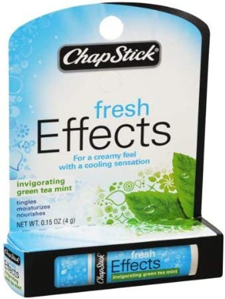 Chapstick Fresh Effects Lip Balm-Invigorating Green Tea Mint - 1 pack