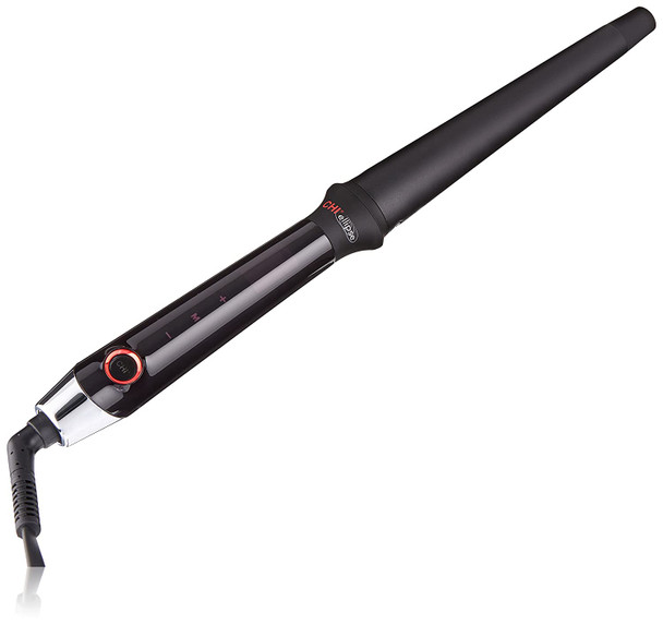 CHI Ellipse Tapered Hairstyling Wand , Black , 1 Count (Pack of 1)