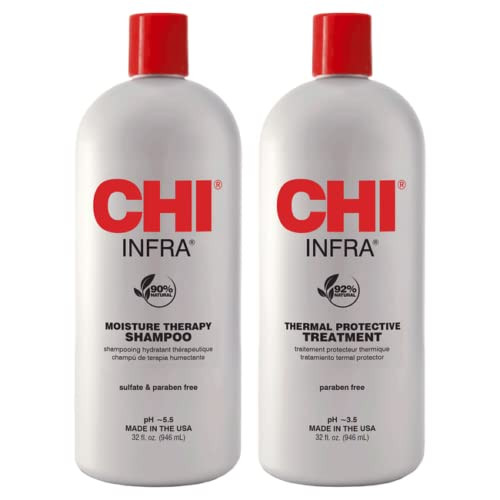 Chi Infra Shampoo & Treatment 32oz Duo w/Pumps