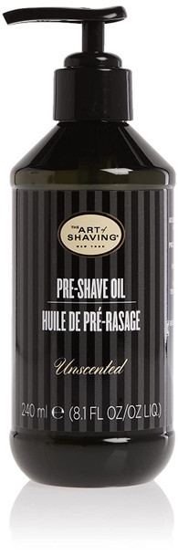 The Art of Shaving Unscented Pre-Shave Oil - Protects Against Razor Burn and Irritation, Clinically Tested for Sensitive Skin