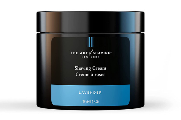 The Art of Shaving Lavender Shaving Cream - Protects Against Razor Burn and Irritation, Clinically Tested for Sensitive Skin