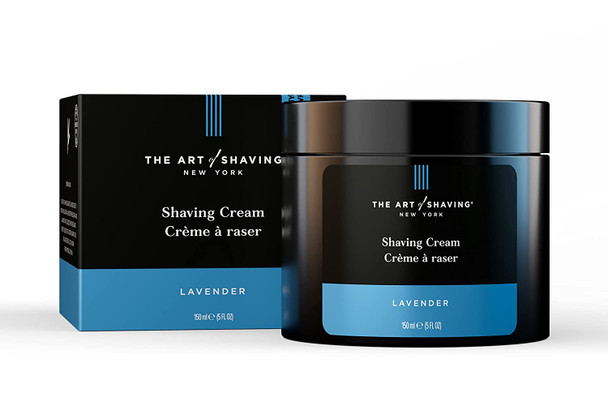 The Art of Shaving Lavender Shaving Cream - Protects Against Razor Burn and Irritation, Clinically Tested for Sensitive Skin