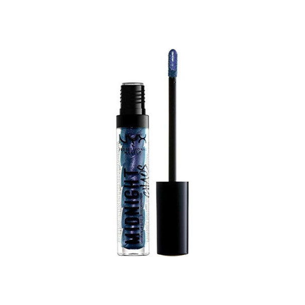 NYX Professional  MakeUp Midnight Chaos Lip Gloss, Galactic Blue, 1 ea