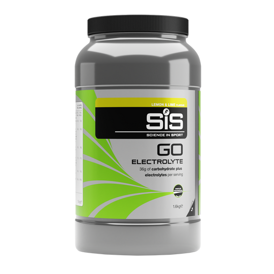 SCIENCE IN SPORT Go Electrolyte, High carbohydrate energy drink powder, with added Electrolytes for Hydration, (Lemon & Lime Flavour) 40 Servings