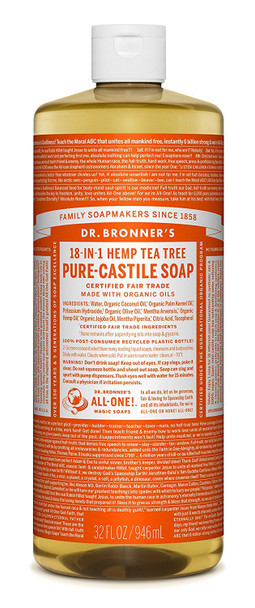 Dr Bronner Soap Liq Ttree