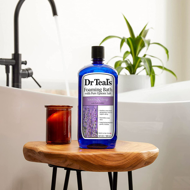 Dr. Teals Foaming Bath - Lavender 34 oz. (Pack of 4)