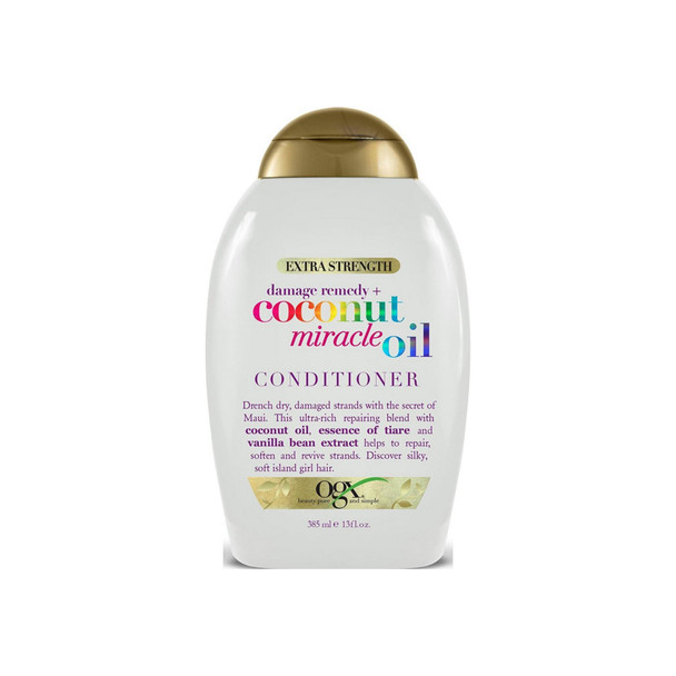 OGX Extra Strength Damage + Coconut Miracle Oil Conditioner 13 oz