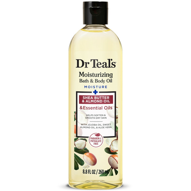 Dr Teal's Shea Butter Moisturizing Bath & Body Oil 8.8 fl oz