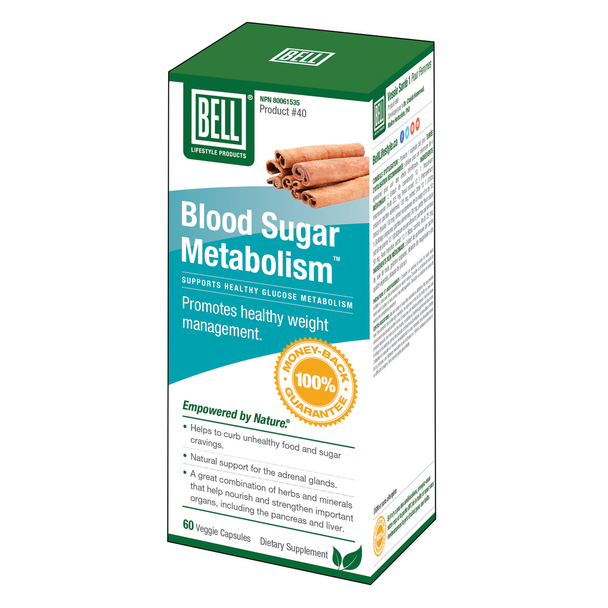 Bell Lifestyles Blood Sugar Metabolism 60c