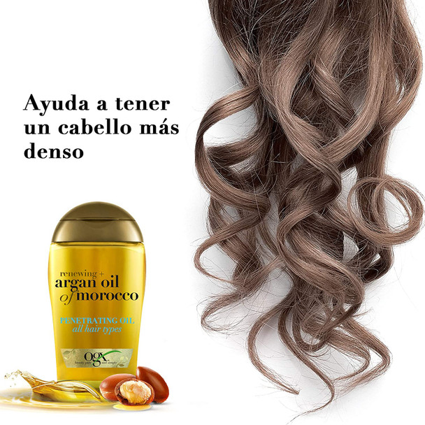 OGX Renewing Argan oil of Morocco Penetrating Oil, with argan oil for soft, seductive, silky perfection hair, 100ml