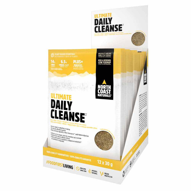 North Coast Naturals Unflavored 3-in-1 Ultimate Daily Cleanse 12-Pack