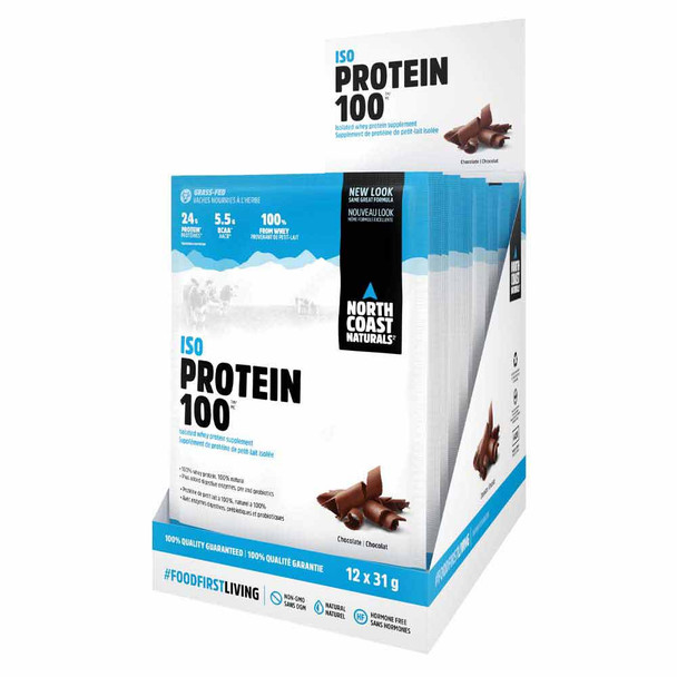 North Coast Naturals Chocolate Boosted ISO Protein 100 - 31g