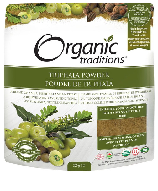 Organic Traditions Triphala Powder - 200g