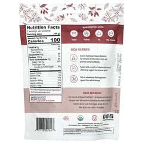 Organic Traditions Goji Berries 227g