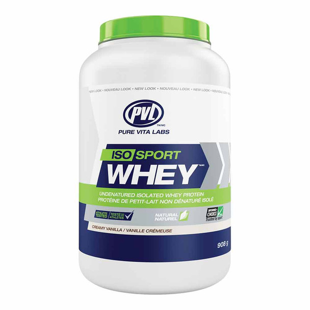 PVL Vanilla ISO Sport Whey Protein - 908g