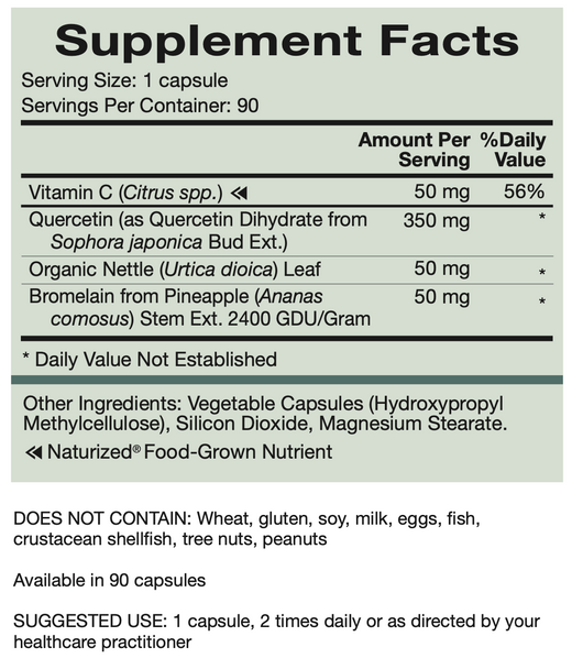 Natura Health Products Quercetin Plus (90 Capsules)