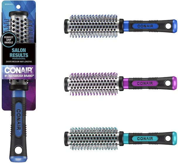 CONAIR - Pro Hot Curling Hair Brush Round Small - 1 Brush