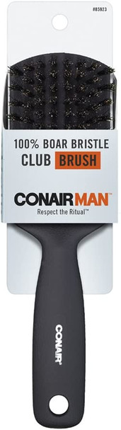 Conair Man 100% Boar Bristle Club Brush