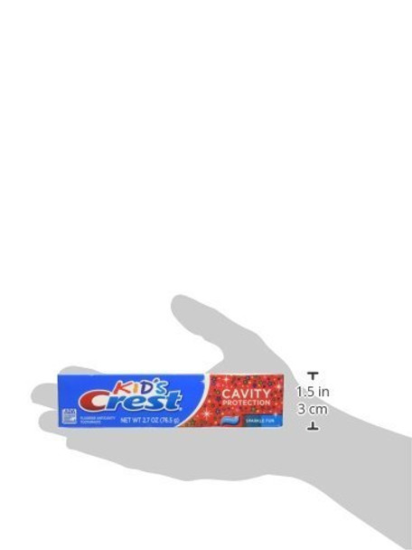 Kids Crest Toothpaste - Cavity Protection, 2.7 Oz,(pack of 6)