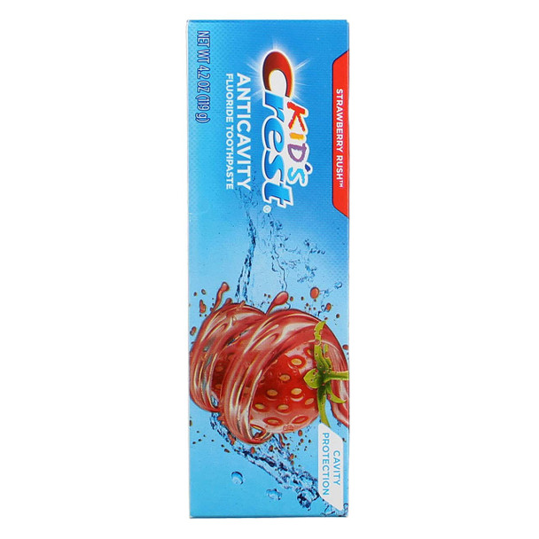 Crest Toothpaste 4.2 Ounce Kids Strawberry Rush (2 Pack)