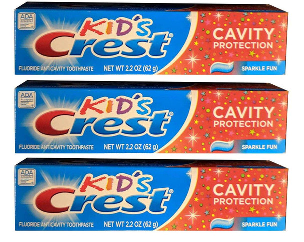 Crest Kids Crest Toothpaste - Cavity Protection, 6.6 Oz (3 Pack)