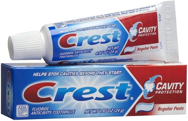 Crest Toothpaste Regular 0.85 oz (Pack of 8)