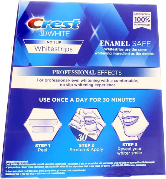Crest 3D White Luxe Whitestrips Professional Effects - 20 ct, Pack of 6