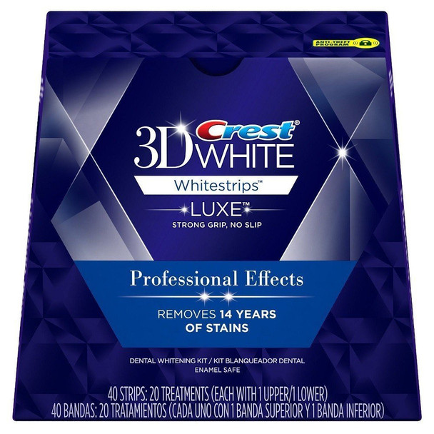 Crest 3D White Whitestrips Professional Effects, 40 count