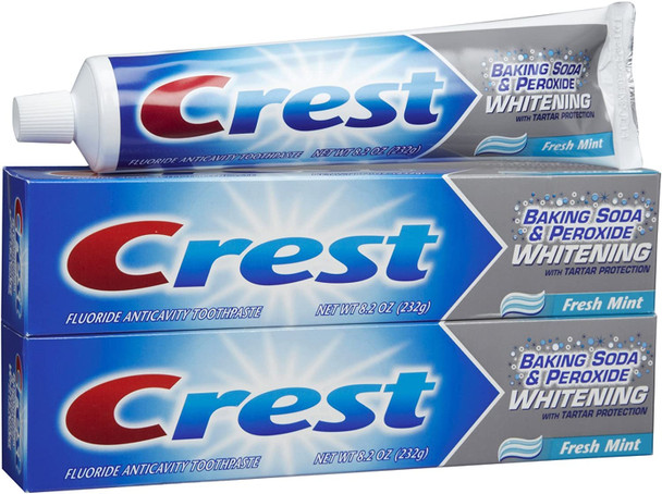 Crest Whitening Toothpaste - 8.2 oz - 2 pk