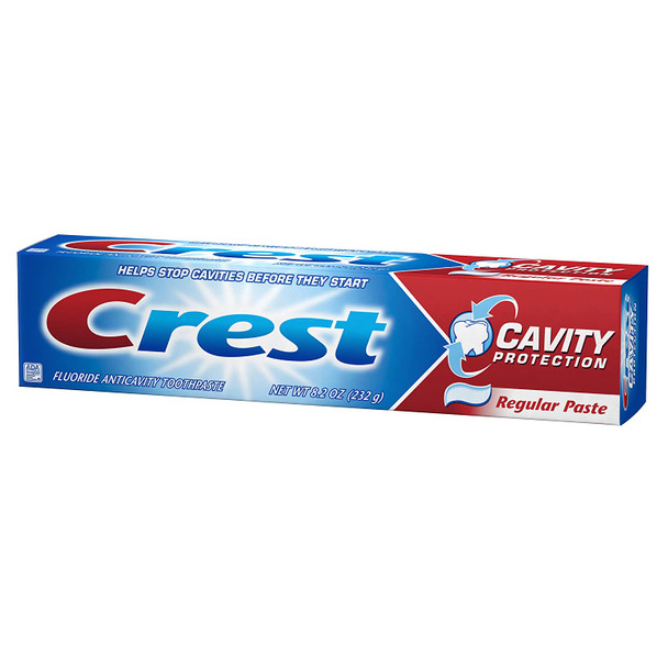 Crest Cavity Protection Toothpaste, Regular, 8.2 Oz (Pack of 6)