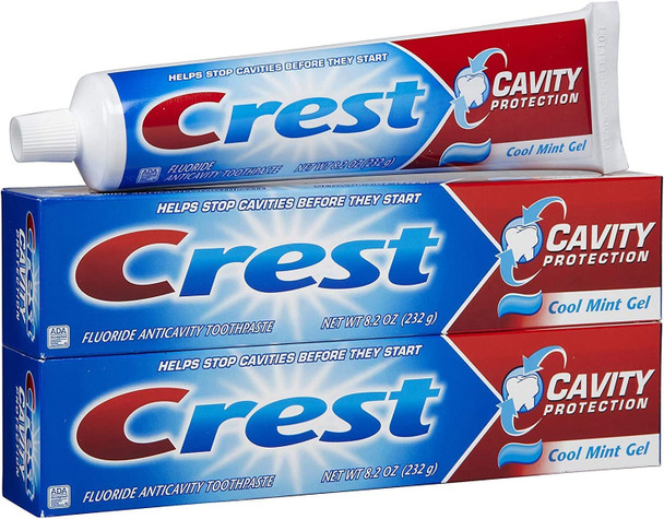 Crest Cavity Protection Gel Toothpaste - 8.2 oz - 2 pk