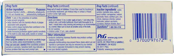 Crest Pro-Health Toothpaste Clean Mint - 3.3 oz, Pack of 3