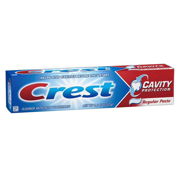 Crest Cavity Protection Regular Toothpaste 8.2 oz (232g) - Pack of 2