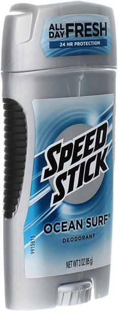 Speed Stick Solid Deodorant, Ocean Surf 3 oz (Pack of 12)
