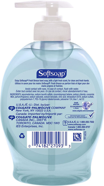 Colgate-Palmolive Softsoap Hand Soap Fresh Breeze, 7.5 Fl Oz