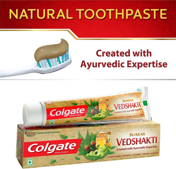 Colgate Swarna Vedshakti Toothpaste - 100 g
