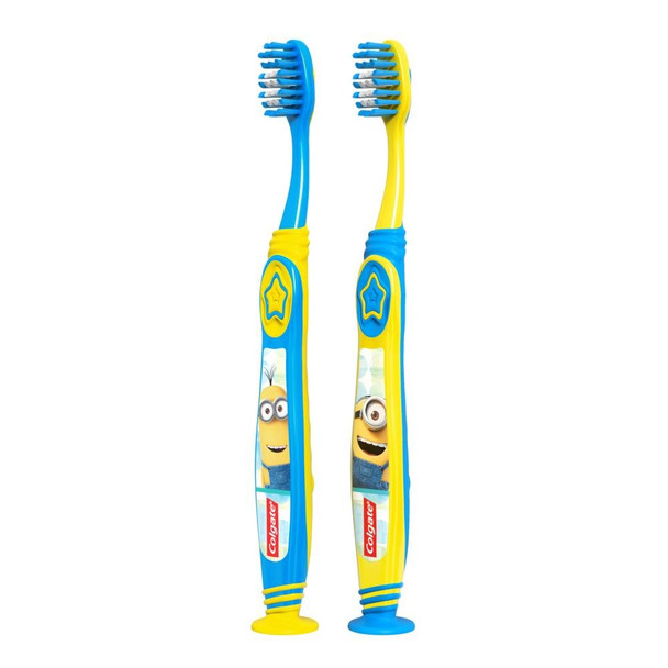 Colgate Kids Minions Toothbrush, 2 Count