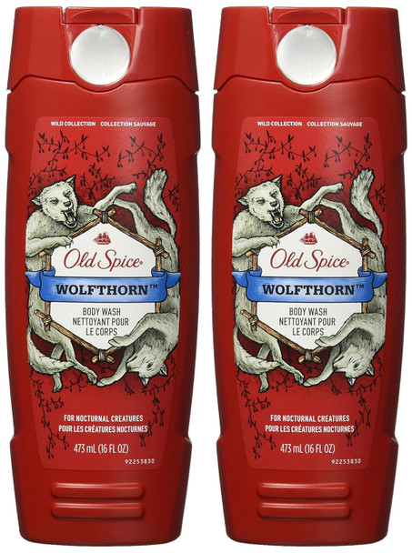 Old Spice Wild Collection Body Wash, Wolfthorn 16 Oz
