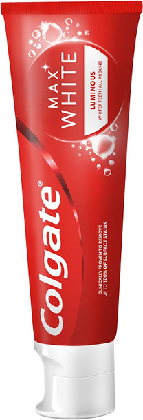 Colgate Max White Luminous Whitening Toothpaste, 75 ml