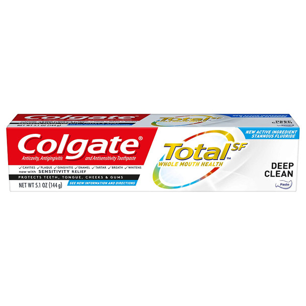 Colgate Total Toothpaste, Deep Clean - 5.1 ounce