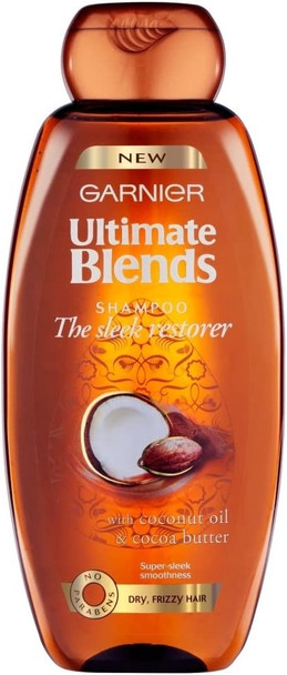 Garnier Ultimate Blends Coconut Oil Frizzy Hair Shampoo, 400ml