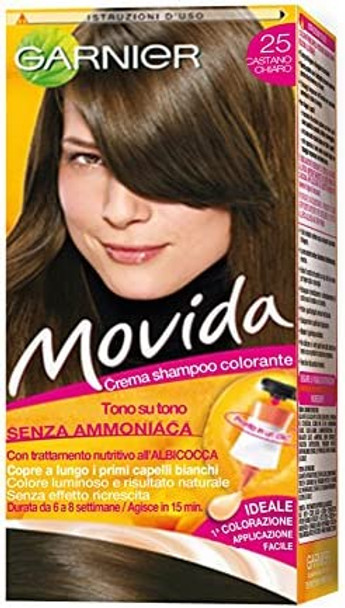 GARNIER Movida 25 Light Brown Ammonia Free Hair Products