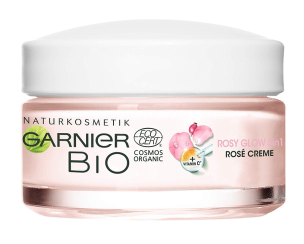 Garnier Organic Rosy Glow 3 in 1 Youth Cream 50ml