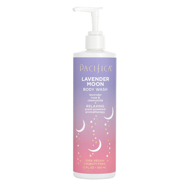 Pacifica Body Wash - Lavender Moon 12 oz