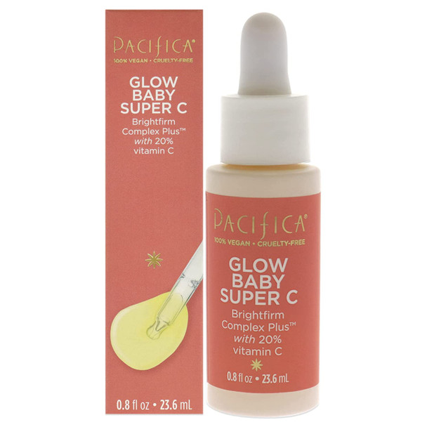 Pacifica Glow Baby Super C Serum Serum Unisex 0.8 oz